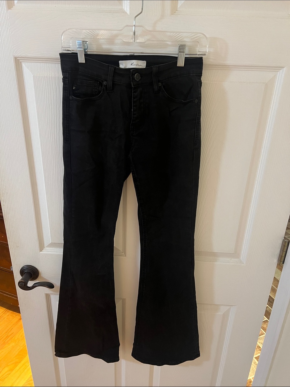 KanCan Black Flare Jeans - Wide Leg